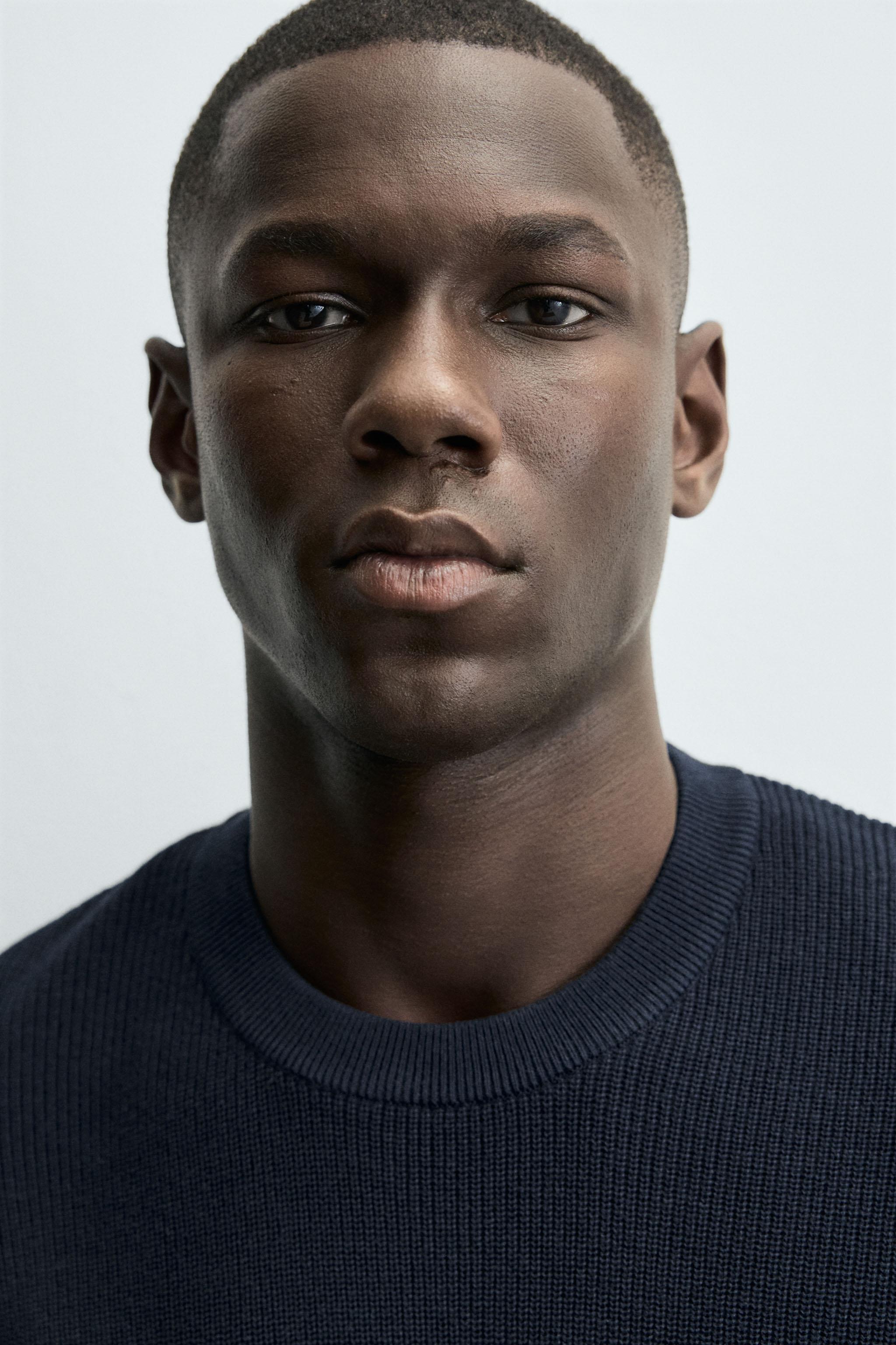 T-SHIRT EN MAILLE PERLÉE